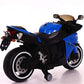 Letzride Kid's R1 Ride-on Battery Bike, 1 to 4 yrs - Blue