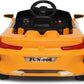 Letzride (Orange) Battery Operated Ride on Car for Kids Age 1 to 4 Years