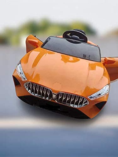 Letzride (Orange) Battery Operated Ride on Car for Kids Age 1 to 4 Years