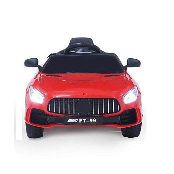 Kids Ride on Car with 12V Battery, Music and Swing Option, Parental Remote-Red Age - 1 to 4 Years