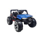 Battery Operated Jeep for Kids  KV695 Big Wheeler- The Electric Ride on Car with 2x6v Batteries, Music System Swing and Remote Jeep for 2 to 4 Years Children to Drive (Blue)