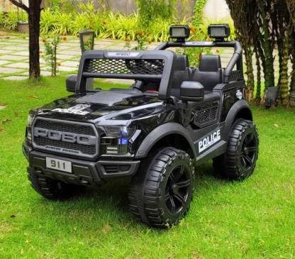 Battery Operated 4x4 Big Size Jeep 12V Battery Jeep Battery Operated Ride On -Black
