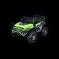 Battery Operated Ride on Jeep for Kids with Music, Lights and Swing- Electric Remote Control Ride on Jeep for Children to Drive of Age 1 to 6 Years-Green