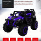 Battery Operated Jeep for Kids  KV695 Big Wheeler |- The Electric Ride on Car with 2x6v Batteries, Music System Swing and Remote Jeep for 2 to 4 Years Children to Drive (Blue)