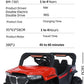 Battery Operated Car For Kids| SUV Ride-On Battery Operated Remote Control Jeep for Kids 1 to 4 Year - Red