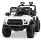 Battery Operated Car For Kids  POBO King White Battery Operated Jeep for Kids Ride on Toy Kids Car with Bluetooth Music & Light Electric Car Jeep Age 1 to 7 Years