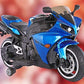 Yamaha R1 Ride-on Battery Bike, 1 to 4 yrs - Blue