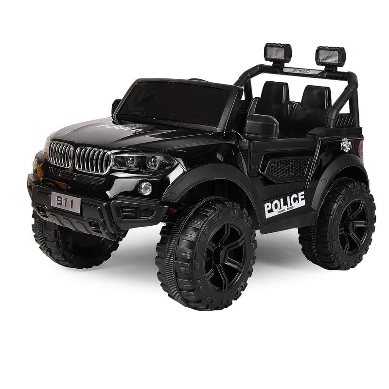 Battery operated car for Kids Speed-888 Ride-On 12V 7ah Rechargeable Battery Operated Solid Designed Jeep for 1 to 7 Year Kids | Boys | Girls| Children - Red