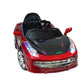 Letzride 1008 Electric Car for Kids to Drive of Age 1 to 4 Years, The Painted 12V Battery Operated Ride on Car with Music, Bluetooth Remote, Flashing Lights and Swing (Metallic Red)