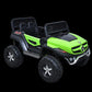 Battery Operated Ride on Jeep for Kids with Music, Lights and Swing- Electric Remote Control Ride on Jeep for Children to Drive of Age 1 to 6 Years-Green