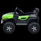 Battery Operated Ride on Jeep for Kids with Music, Lights and Swing- Electric Remote Control Ride on Jeep for Children to Drive of Age 1 to 6 Years-Green