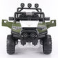 AYAAN TOYS Electric 4x4 Jeep Ride-On for Kids Ages 1-8 | Remote & Manual Steering | Military Green