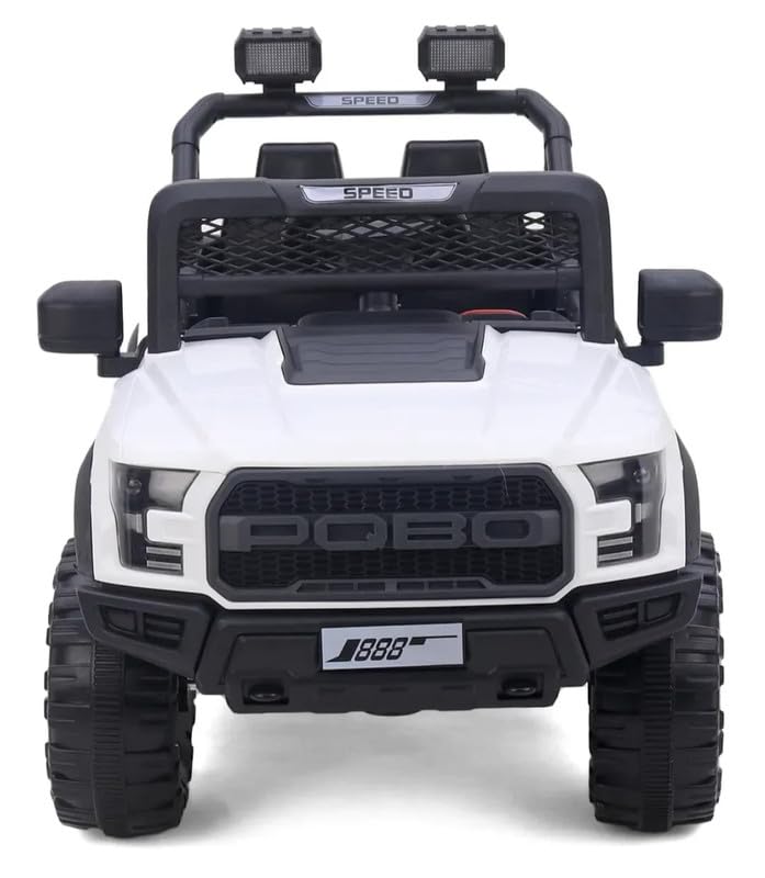 Battery Operated 4x4 Big Size Jeep 12V Battery Jeep Battery Operated Ride On -White