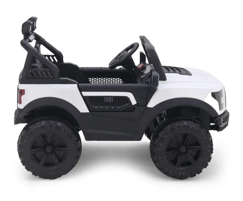 Battery Operated 4x4 Big Size Jeep 12V Battery Jeep Battery Operated Ride On -White