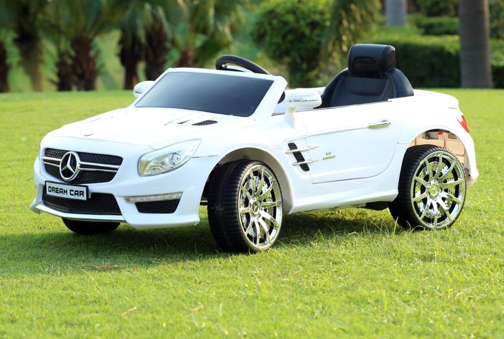 Kids Battery Operated Car Higher N Better Quality Ride on for Kids with Swing Option, Lights and Music System 12V Dl1000 MERC 2 to 7 Year