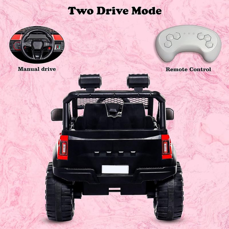 Battery Operated 4x4 Big Size Jeep 12V Battery Jeep Battery Operated Ride On -Red