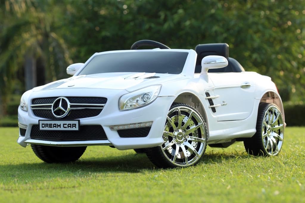 Kids Battery Operated Car Higher N Better Quality Ride on for Kids with Swing Option, Lights and Music System 12V Dl1000 MERC 2 to 7 Year