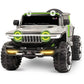 Letzride 4x4 Rechargeable Battery Operated Monster Jeep Ride On Kids Jeep with Light, Music, Rechargeable Battery Operated Jeep for Kids Drive (Grey) Age 1 to 7 Years