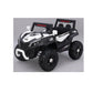 Electric Ride on for Kids | Battery Car For 1 to 7 Year Kids | Car For Kids with Swing Option, Music System, Spring Suspension and Remote Control- White