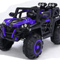 Battery Operated Jeep for Kids  KV695 Big Wheeler |- The Electric Ride on Car with 2x6v Batteries, Music System Swing and Remote Jeep for 2 to 4 Years Children to Drive (Blue)