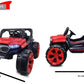 Battery Operated Jeep for Kids   KV695 Big Wheeler |The Electric Ride on Car with 2x6v Batteries, Music System Swing and Remote Jeep for 2 to 4 Years Children to Drive (Red)