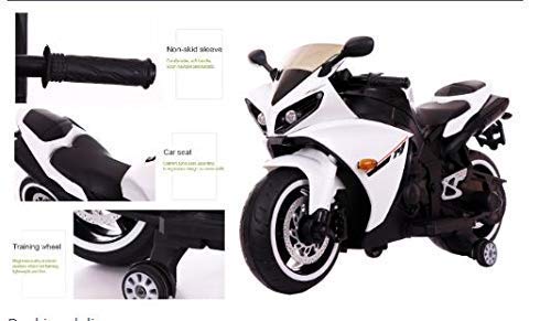 Electric R1 Bike For Kids | Bike For Child | R1 Bike For Kids | Age 1 to 8 Years - White