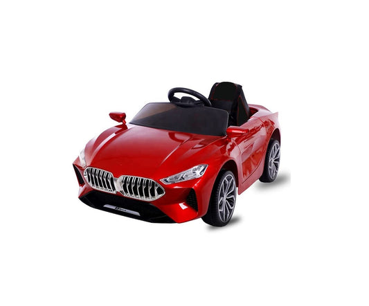 Letzride Kids Rechargeable Battery Operated Ride on Car with Swing. Music, Lights and Bluetooth Remote- The Sports Look Electric Car for Kids of Age 1 to 6 Years (Metallic Red)