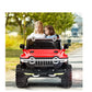 Rechargeable 4x4  Battery Operated Monster Jeep Ride On Kids Jeep with Light, Music, Rechargeable Battery Operated Jeep for Kids Drive (Red) Age 1 to 7 Years