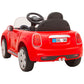 Battery Operated Car For Kids | Mini Coper Electric Ride on Car for Kids with Rechargeable 12V Battery, Music, Lights and Swing. (Red) Age 1 to 4 Years