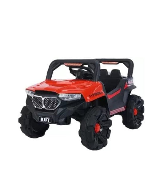 Letzride SUV Ride-On Battery Operated Remote Control Jeep for Kids 1 to 4 Year - Red