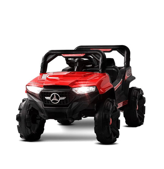 Letzride 1099 Sport Jeep | Car 12V Rechargeable Battery Operated Ride on Jeep for Kids | 2 to 4 Years Boys & Girls - Red