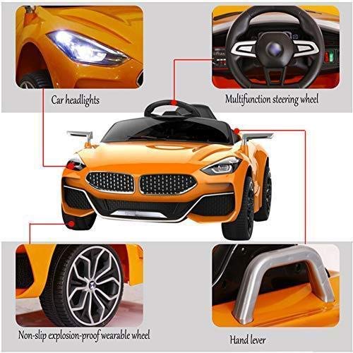 Electric Ride On Car for Kids | Battery Car For Children | Car For Kids | Age 1 to 4 Year - Orange