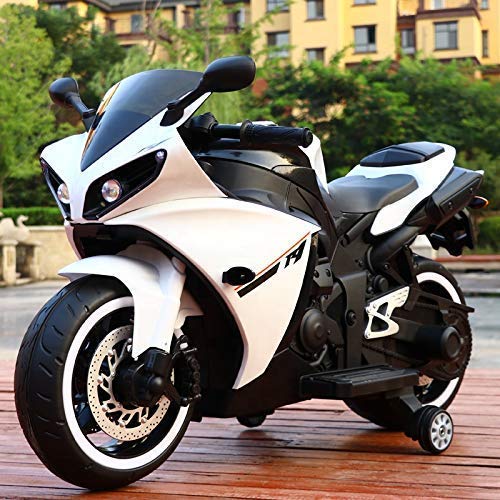 Electric R1 Bike For Kids | Bike For Child | R1 Bike For Kids | Age 1 to 8 Years - White