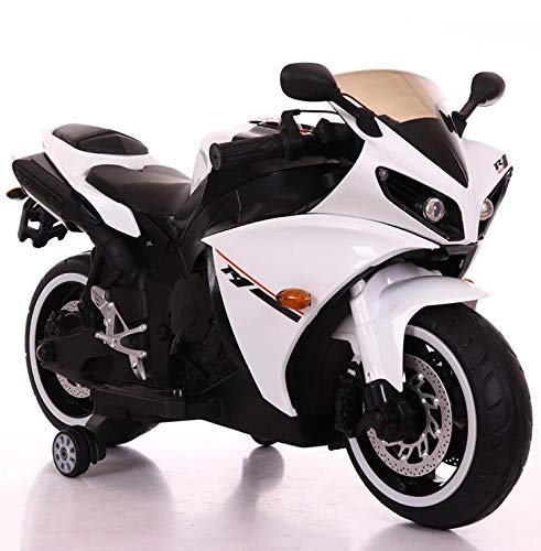 Electric R1 Bike For Kids | Bike For Child | R1 Bike For Kids | Age 1 to 8 Years - White