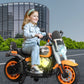 Electric ride-on motorcycle toy for children aged 3 to 13 years