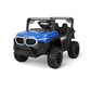 Red battery-operated ride-on jeep for toddlers aged 1 to 6years