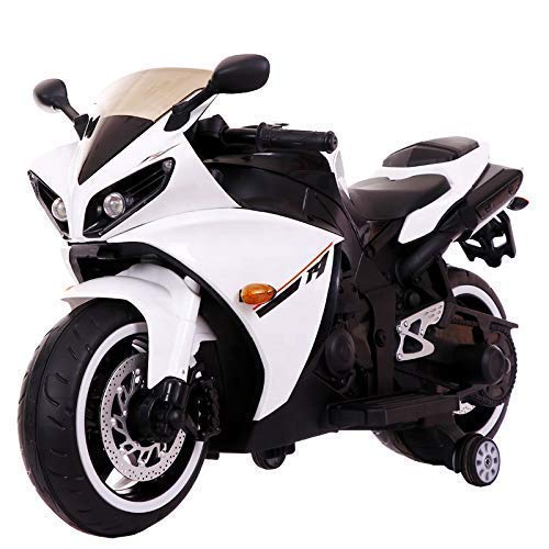 Electric R1 Bike For Kids | Bike For Child | R1 Bike For Kids | Age 1 to 8 Years - White